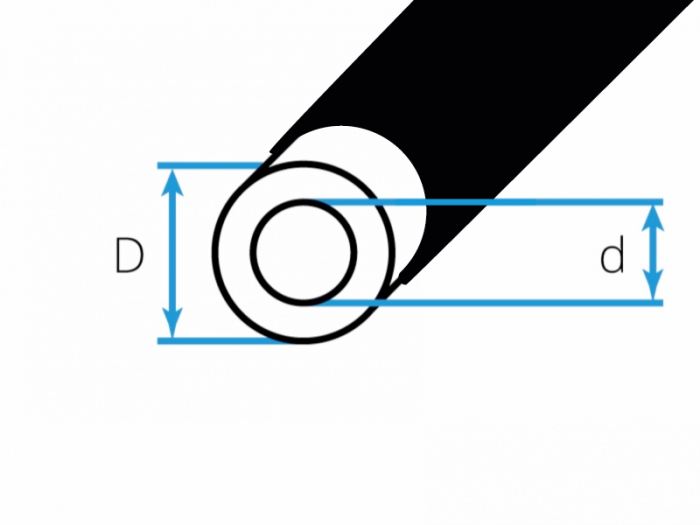 Rúra PVC coated steel tubing  - Železo - 11 353 (Poplastovaná)