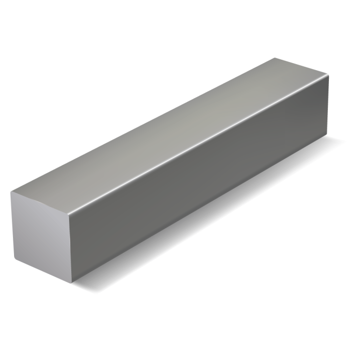 Tyč štvorhranná valcovaná  - Železo - 11 523